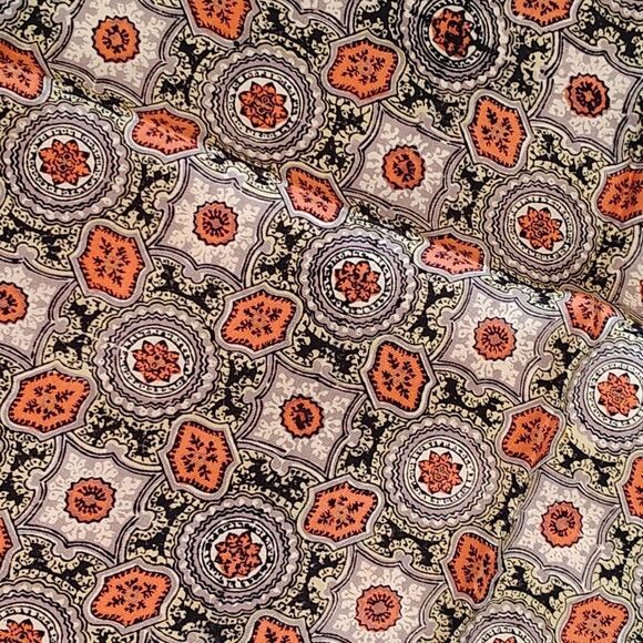 Liberty of London Vintage Silk Scarf Vibrant - Picture 10 of 12